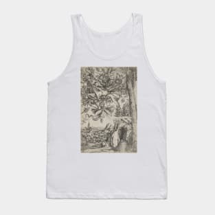 The Temptation of St. Anthony by Lucas Cranach the Elder Tank Top